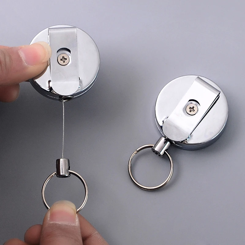 retractable id badge holder