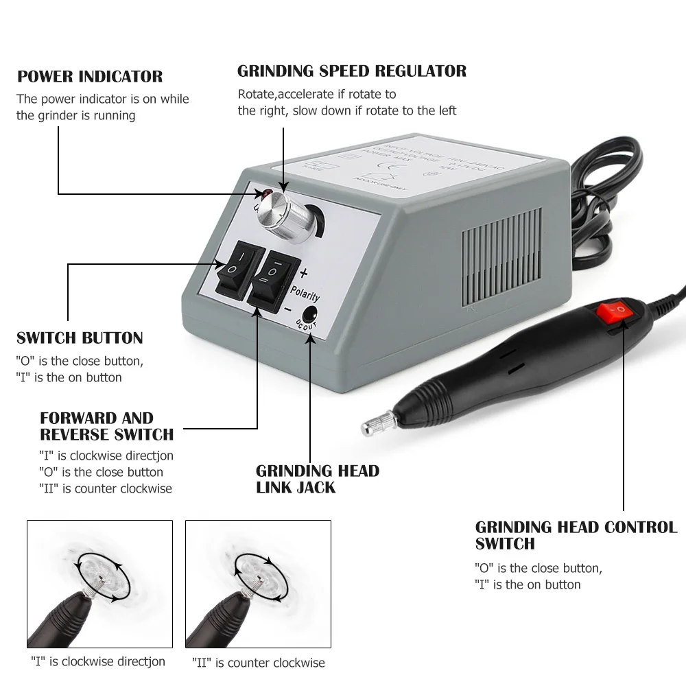 Ceny 1 zestaw Nail Art wiertarka maszyna elektryczna Manicure Pedicure Pen zestaw narzędzi zestaw rąk polerka do paznokci plik obcinacz do paznokci narzędzia do paznokci