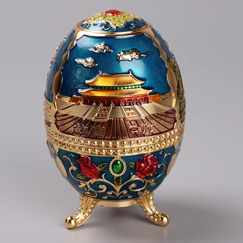 

European toothpicks hand pressure automatic toothpick box metal toothpick tank ornaments Home Furnishing decorations