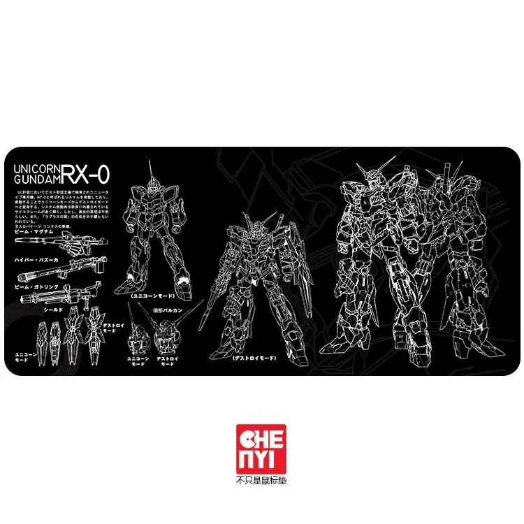 Механическая клавиатура Mousepad eva Neon Genesis Evangelion 900 400 4 мм не сшитые края мягкие/резиновые высокого качества