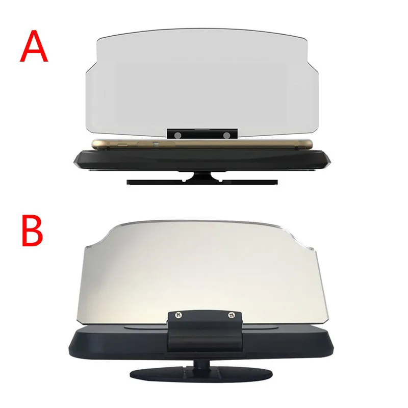 

For Universal Car HUD Holder Head Up Display Projector Bracket For Less 6.5 Inch GPS Navigation Phone