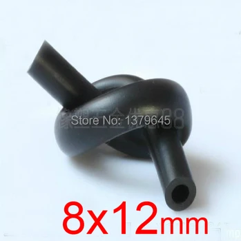 

8x12mm 8mm ID 12mm OD FKM hose,Fluorine rubber tube, fluororubber FPM viton tube