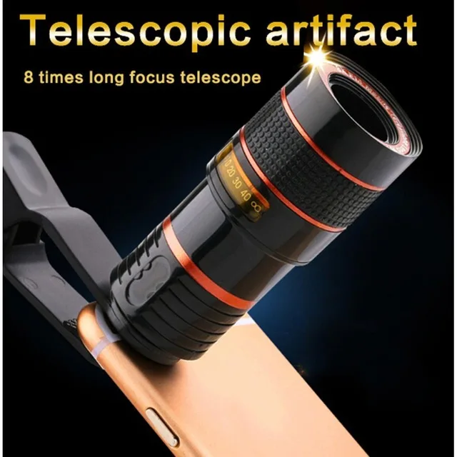 8X 12X Cellphone Mobile Phones Camera Zoom Optocal Telescope Telephoto Lens for Samsung Iphone Xiaomi huawei | Электроника