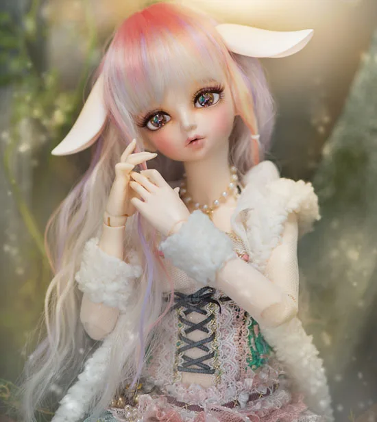 

1/4 scale nude BJD with face up Human or Elf MSD Joint doll Resin figure model toy,not include clothes,shoes,wig and other D2171