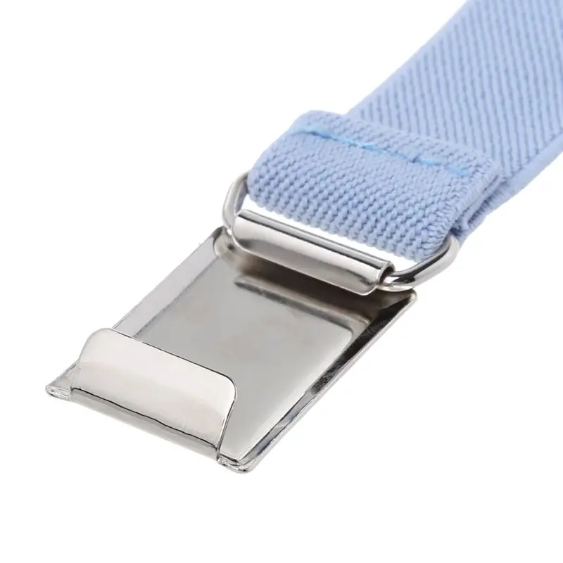 Hot New 1 Pc Children Kids Solid Color Unisex Canvas Belts Boys Girls Elastic Belt Adjustable Multi-color High Quality
