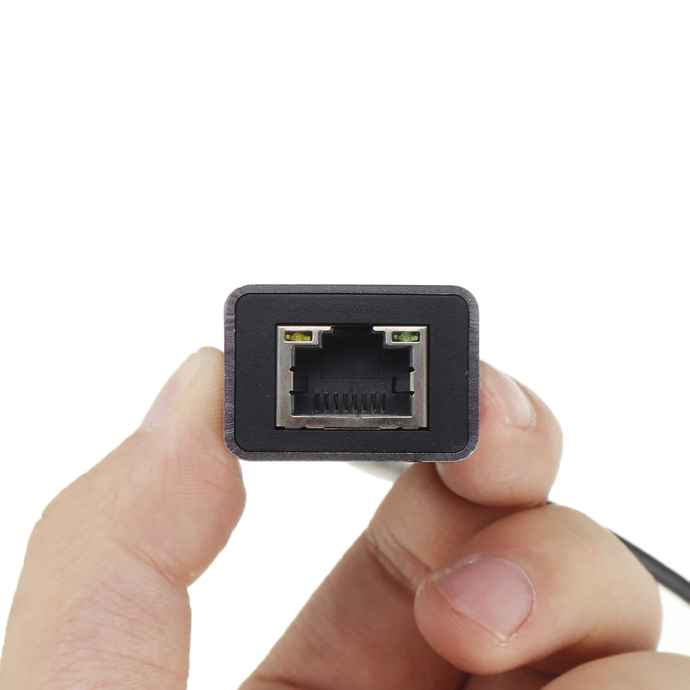 0,5 м 1000 Мбит/с Gigabit Ethernet Lan 3 порта USB 3,0 концентратор usb-адаптер для Rj45 сетевой карты порт сплиттер для ПК