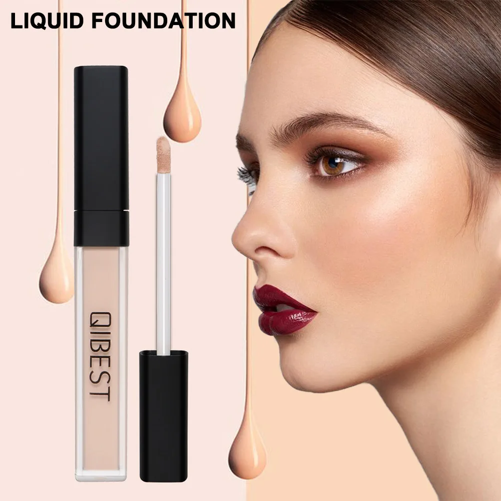 

Hot sale Waterproof Skin-Friendly Liquid Foundation Natural Concealer Covering Dark Circles Acne Marks