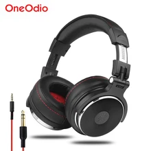 Oneodio Wired Professional Studio Pro DJ Headphones With Microphone Over Ear HiFi Monitors Music Headset Earphone