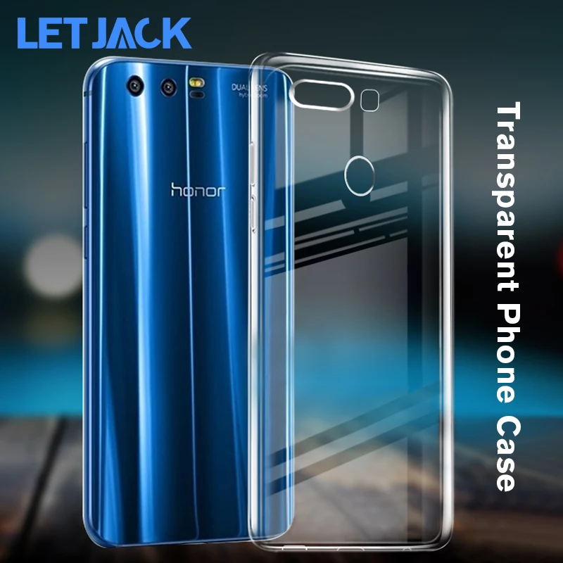 Прозрачный силиконовый мягкий ТПУ чехол для Huawei Honor 10 9 Youth 8 Lite телефона V8 V9 6A 6X 7X