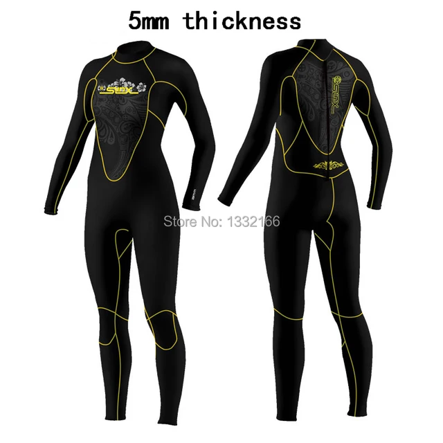 Cheap Free shipping SLINX 5mm SCR Women or men 100% Neoprene Wetsuit for Diving, Swimming , Surfing suit, Snorkelling diving wetsuit