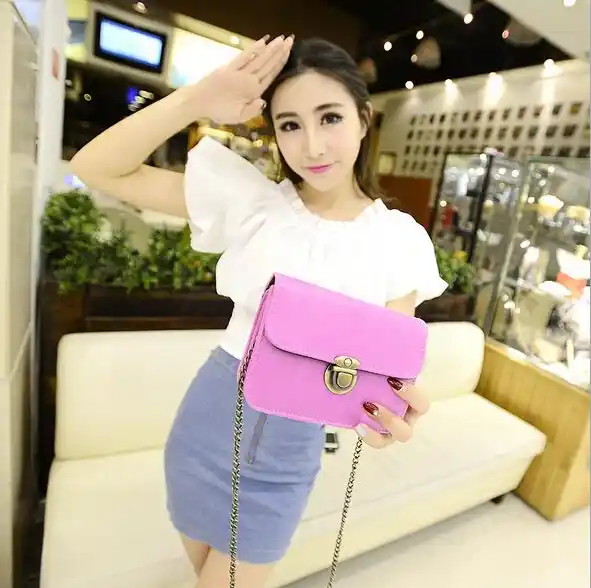 2020 New Summer Retro Mini Packet Chain Bag Quality Pu Leather Women Bag Handbag Shoulder Messenger Trend Change Macarons Color Handbag Canvas Handbag Hairbag Gold Aliexpress