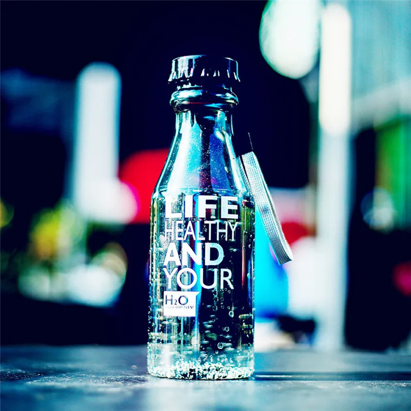 

2018 Fashion Home & Garden Outdoor Sports Travel Water Bottle Portable Leak-proof Camping Water Cup 550ML