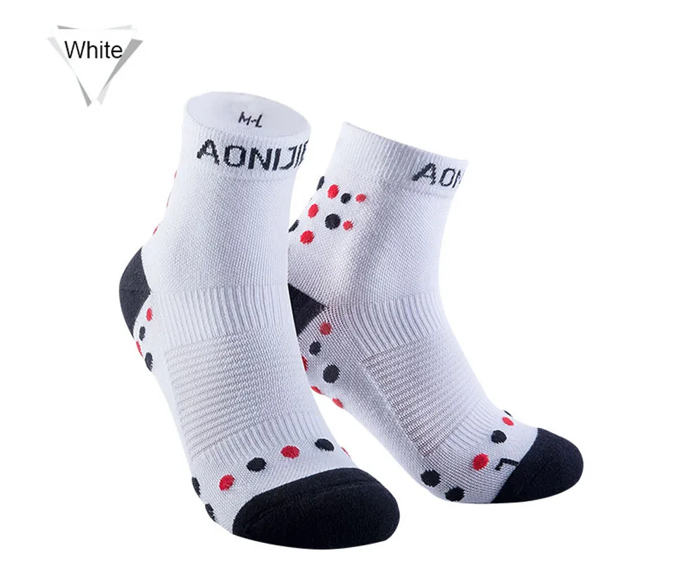 AONIJIE Autumn and Winter Outdoor Warm Sweat Thickened Skid Resistant Running Sports Socks for
