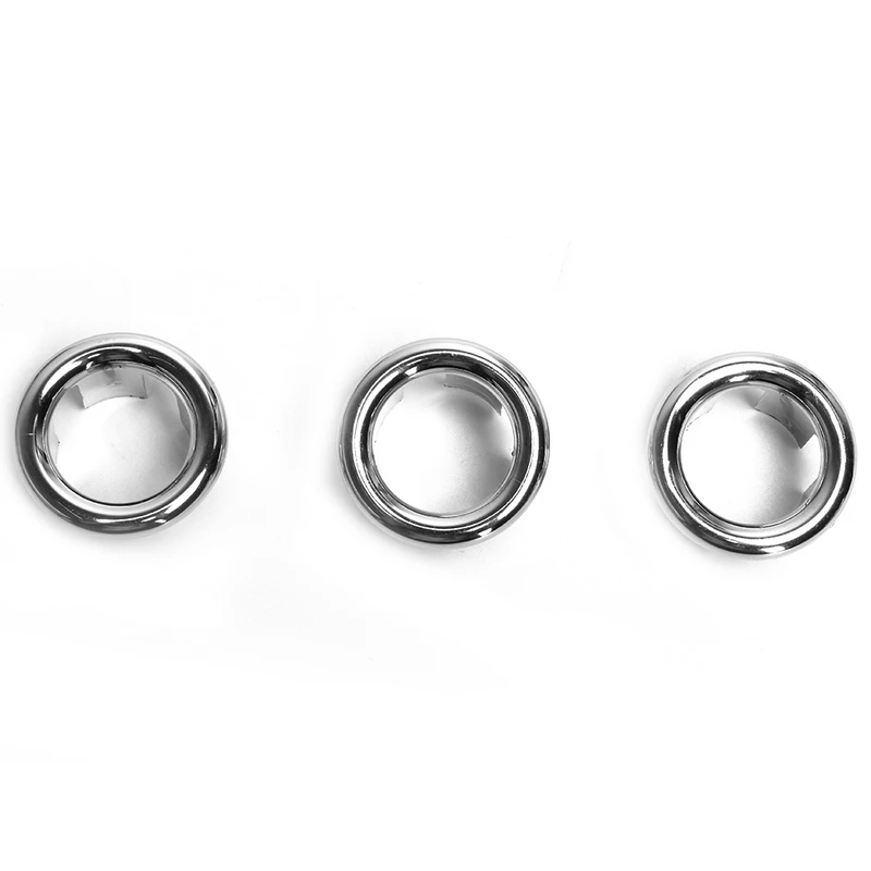 3pcs Silver Round Ceramic Basin Overflow Hole Decorative Cover Bathroom Accessories 3pcs Silver Round Ceramic Basin Overflow Hole Decorative Cover Bathroom Accessories