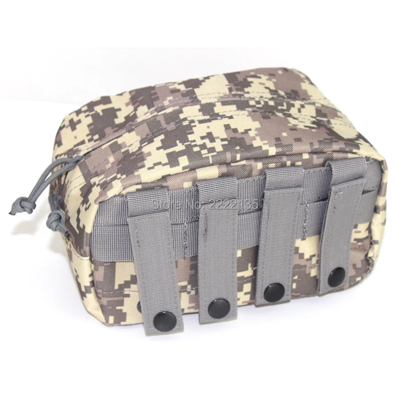 Нейлоновая тактическая Сумка Molle для спорта на открытом воздухе с квадратным карманом, военная поясная сумка для экстренного выживания, сумка для медика, инструмент для охоты
