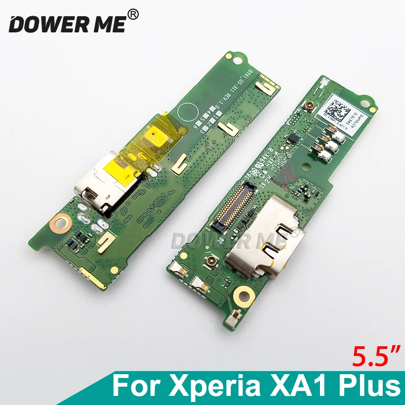 

Dower Me Microphone Mic USB Charging Port Charger Dock Connector Flex Cable Circuit Board For SONY Xperia XA1 Plus XA1P 5.5inch