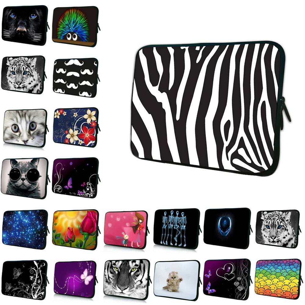 

Viviration Print Notebook Sleeve Portable Liner Cover Case Neoprene 7 10 12 13 14 15 17 15.6 13.3 Inch Laptop Neoprene Bag Pouch
