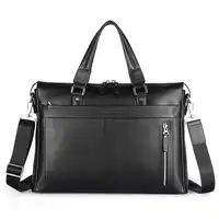 100% Cowhide men's briefcase business bags Genuine leather fashion Shoulder Messenger bag handbags Brand Design Male bags