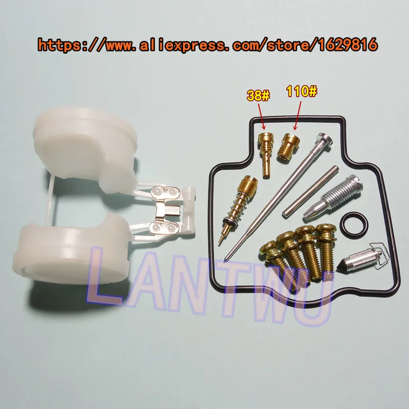 

(1 set $ 9) 1989-2003 year Kawasaki Ninja ZX-7/7R ZXR-750/ZXR-750R Keihin carburetor repair kit Configure float