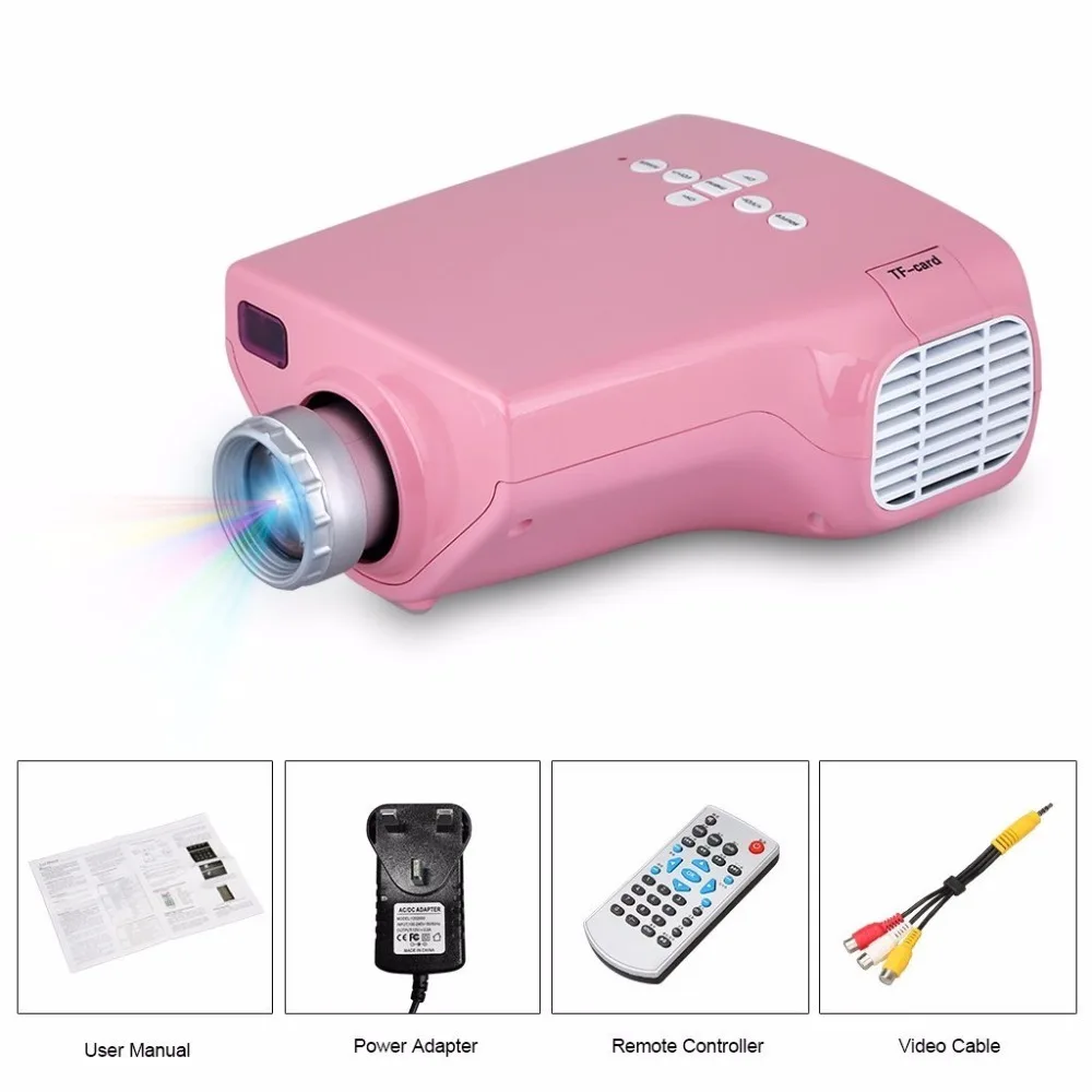 Мини проектор со светодиодным проектором Mini20 для детей|pico projecteur|portable video projectorsvideo