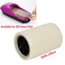 Запасные Запчасти! Одна штука автоматическая крышка для обуви пленка Диспенсер специальная обувная пленка! Доступно 500 раз