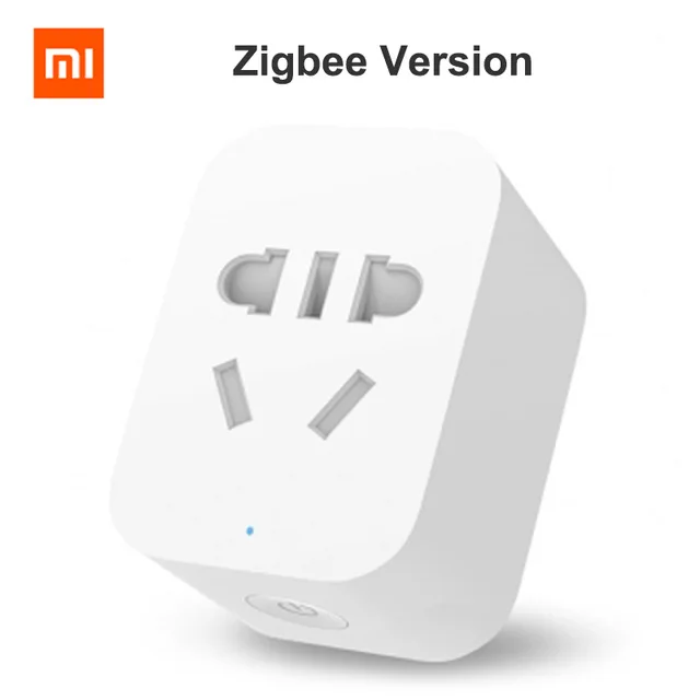 Оригинальная Xiaomi Mi умная Wi-Fi розетка Zigbee версия приложения дистанционное управление таймер разъем питания разъем обнаружения питания работа с шлюзом - Цвет: Xiaomi socket