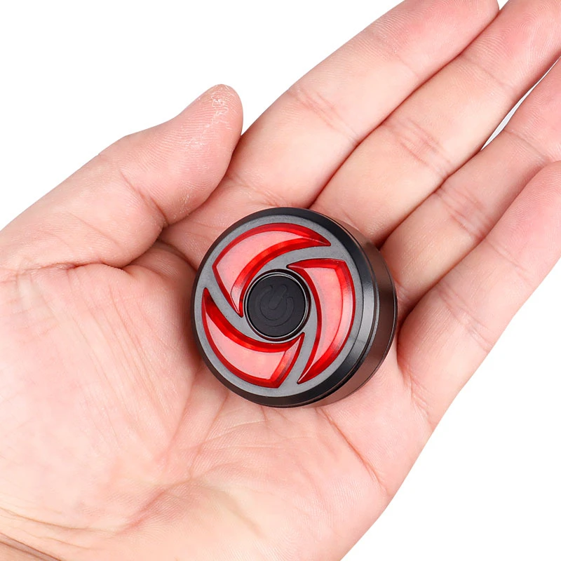 Flash Deal Deemoun Bicycle LED Tail Light Safety Warning Light Laser Night Mountain Bike Rear Light Lamp Usb Charging Bicycle Taillights 4