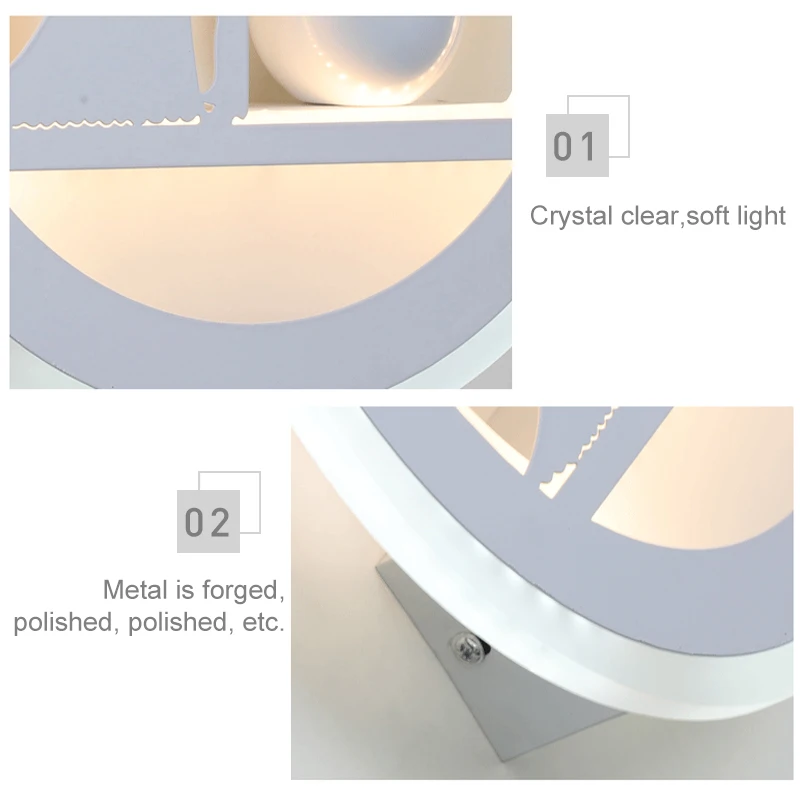 the range wall lights 7 Shape Wall Light Lamp Light Living Room Corridor Bedside Wall Lamps Night Lights living room decoration led wall lamp 220V swing arm wall lamp