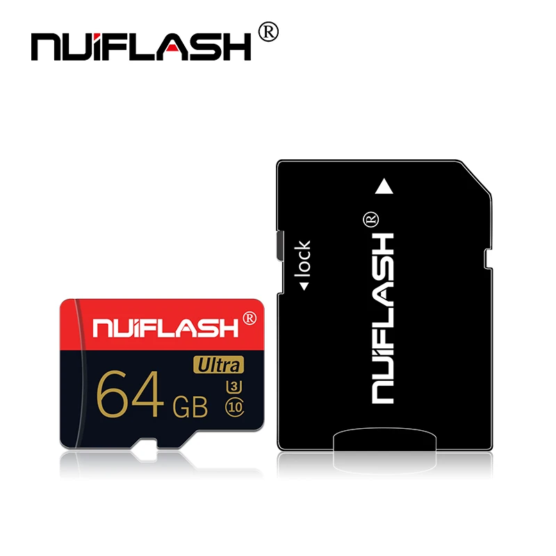 Nuiflash карта памяти 32 64 128 Гб Micro SD 128 ГБ 32 ГБ 64 Гб 256 ГБ 512 Гб Micro SD карта SD/TF флэш-карта microSD карт для телефона