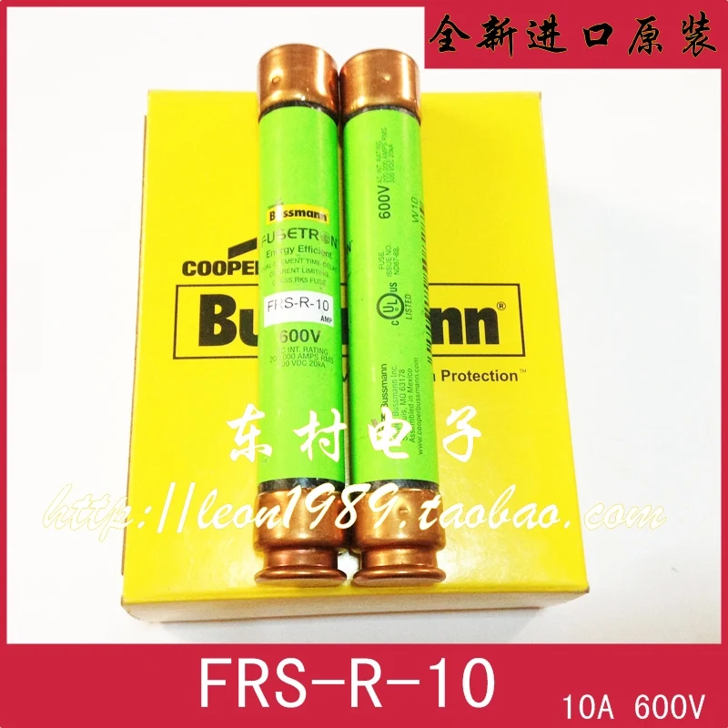 

[SA]United States BUSSMANN fuse FUSETRON Fuses FRS-R-10 600V 10A AMP--5PCS/LOT