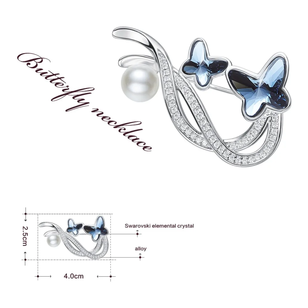Cdyle Милая брошь-бабочка, украшенная кристаллами, брошь для женщин, насекомые, броши на свадьбу, банкет, подарки