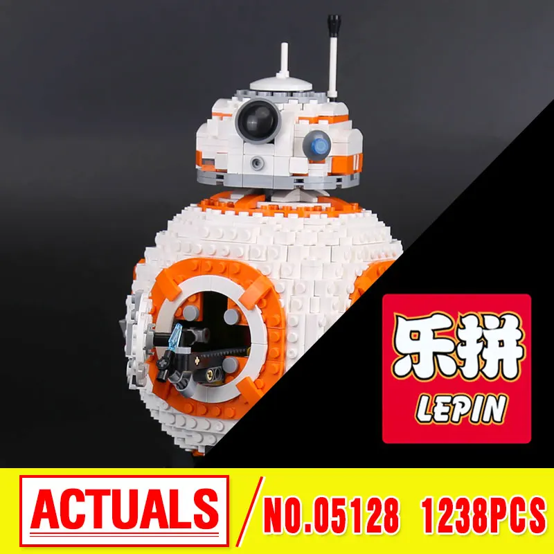 

Lepin 05128 Genuine 1238Pcs Star Plan SeriesThe Double B 8 Robot Set Building Blocks Bricks Toys Christmas Gifts 75187 boys gir