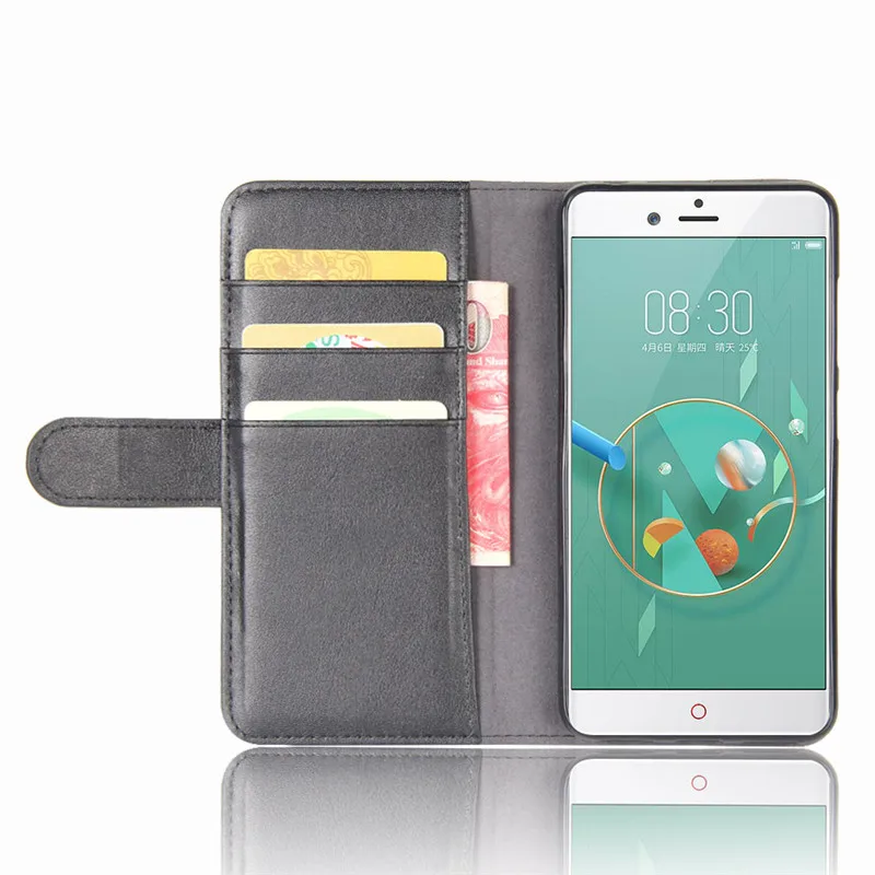 For ZTE Nubia Z17 Mini Case Nubia Z17 Mini Cover Original Wallet Genuine Leather Flip Case For ZTE Nubia Z17 Mini Phone Case Bag (5)