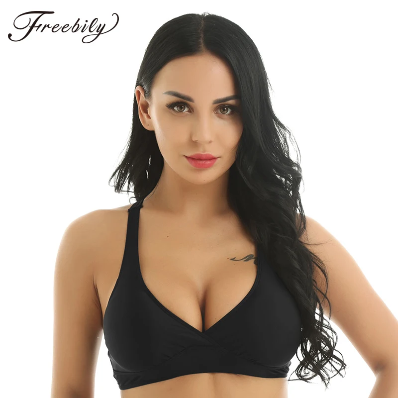 criss cross swimsuit top