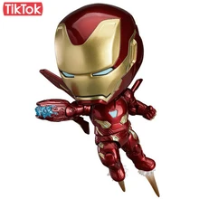 Nendoroid Мстители Endgame Железный человек Mk50 Ironman Mark50 988 мультяшная игрушка фигурка Модель Кукла подарок