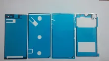 5set/lot,total 20pcs,LCD Frame Plate Housing Battery Back Cover Adhesive Sticker FOR Sony Xperia Z1 L39H l39 Free shipping