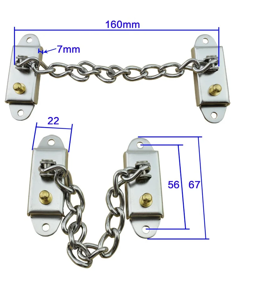 Цепь безопасности для двери окна отеля Детская безопасность