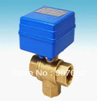 

Free Shipping 5pcs/Lot G/3/4'' CWX-20 3 way Motorized Ball Valve DN20 Electric Ball Valve CR01 or CR02 Control type VALVE 12VDC