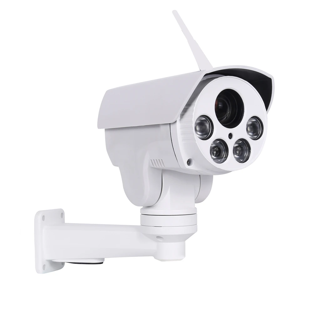 Full HD 2MP WiFi PTZ Outdoor Camera 4XZoom 2.8-12 Auto Varifocal Waterproof Wireless ONVIF Infrared IP Camera CamHi Cam 50M IR 2