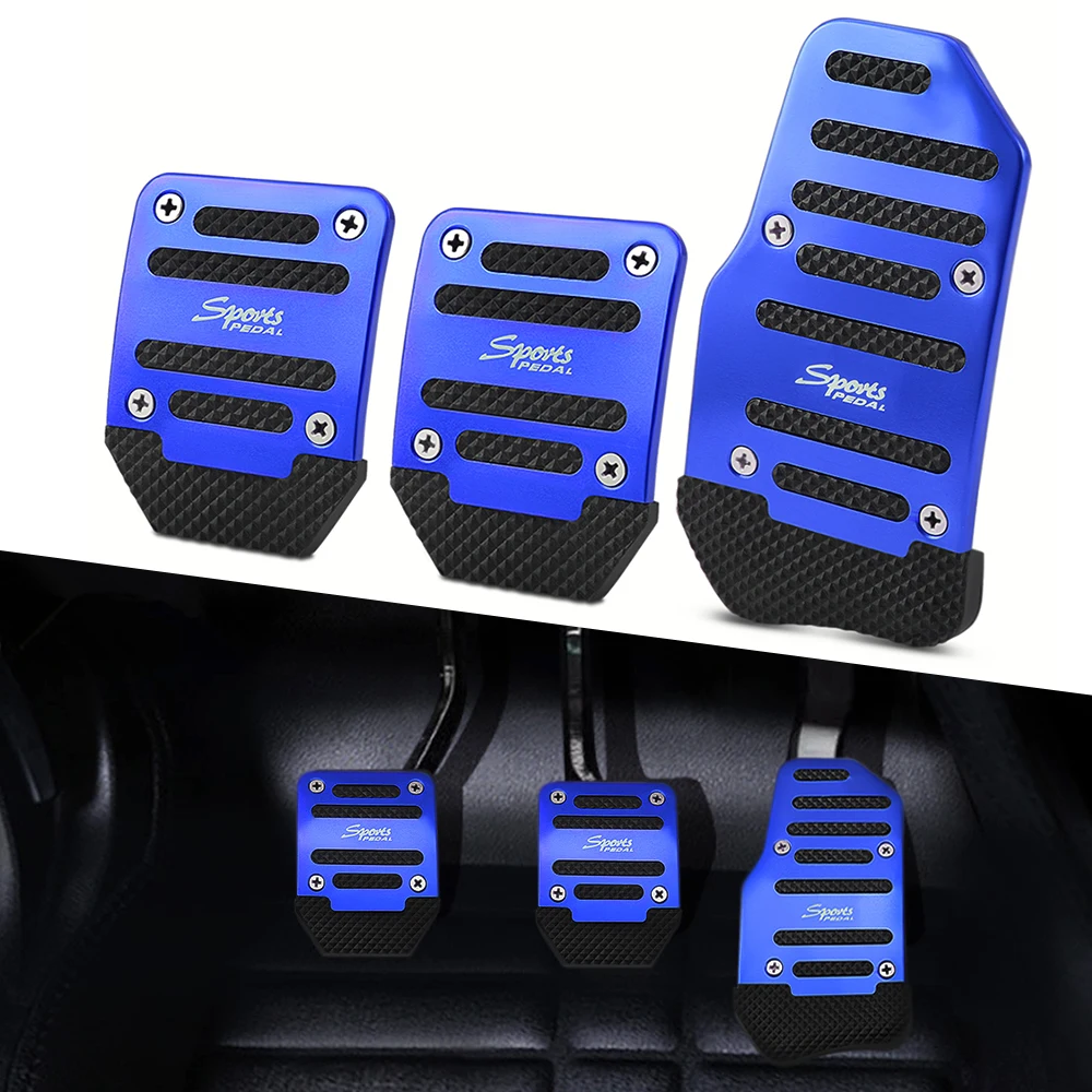 

Universal Manual Non-Slip Car Pedal Cover for BMW E90 F30 F10 Audi A3 A6 C5 C6 Opel Insignia Alfa Romeo Ssangyong Accessories