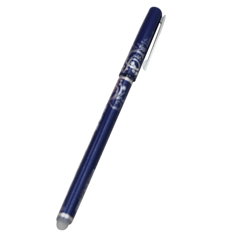 

5X 1 Pcs Office Stationery 47200 Unisex Pen Erasable Pen Unisex 0.5 Gel Pen Learning Essential Dark Blue
