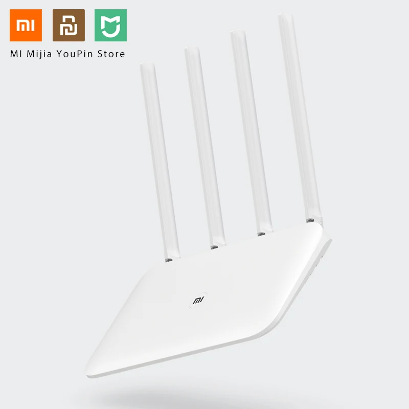 

Original Xiaomi Mi WiFi Router 4 WiFi Repeater APP Control 2.4G 5GHz 128MB DDR3-1200 Dual Band Dual Core 880MHz Wireless Router