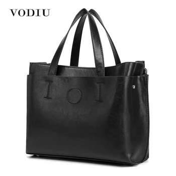 Women's Messenger Shoulder Bag Handbag Over Tote Big Sling Leather Black Designer Female Bolsas Crossbody Women Top-handle Bags lauwoo women crocodile embossed cow leather handbag female leisure casual lady crossbody shoulder bag messenger top handle bags