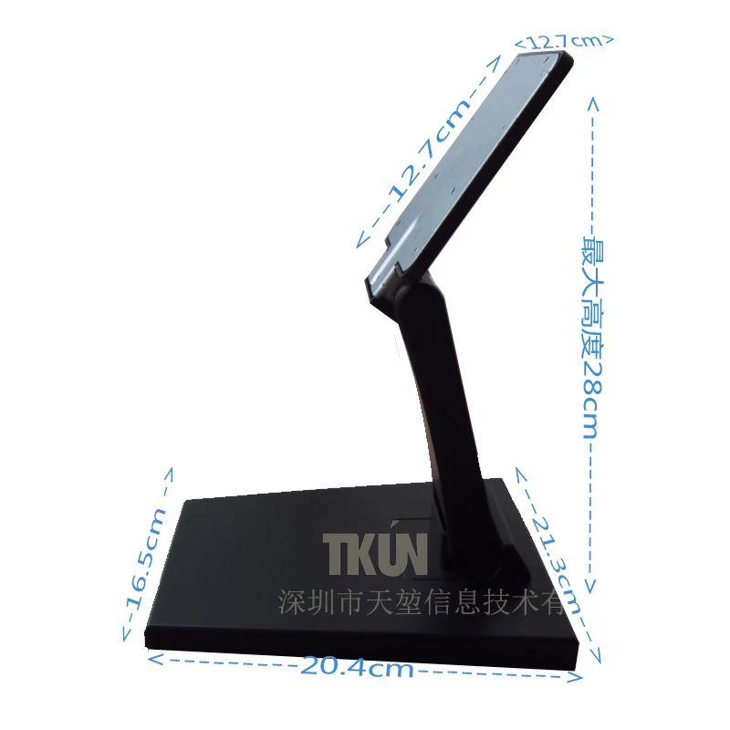 Trapezoidal folding FedEx или DHL, 10 до 24 дюймов Универсальный ЖК/светодиодный/ТВ монитор пьедесталы - Цвет: Trapezoidal folding