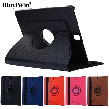 

iBuyiWin 360 Rotating Case Flip Stand Smart Cover PU Leather Case for Samsung Galaxy Tab S3 9.7 T820 T825 Tablet Fundas+Film+Pen