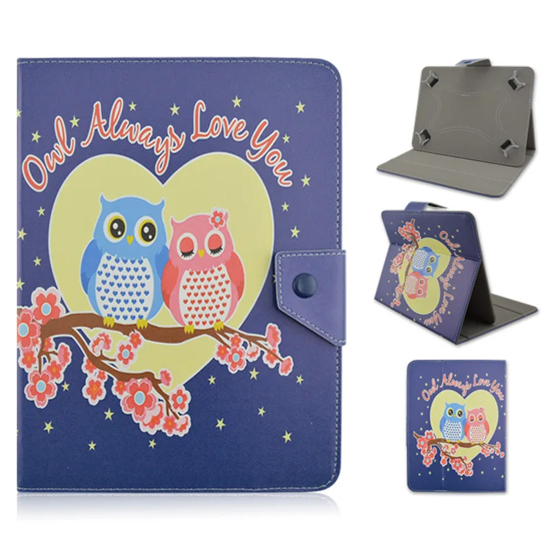 

Owl pattern Leather 7 inch tablet cases Leather Case Cover Stand for Universal Android Tablet 7" inch Accessories S4A92D