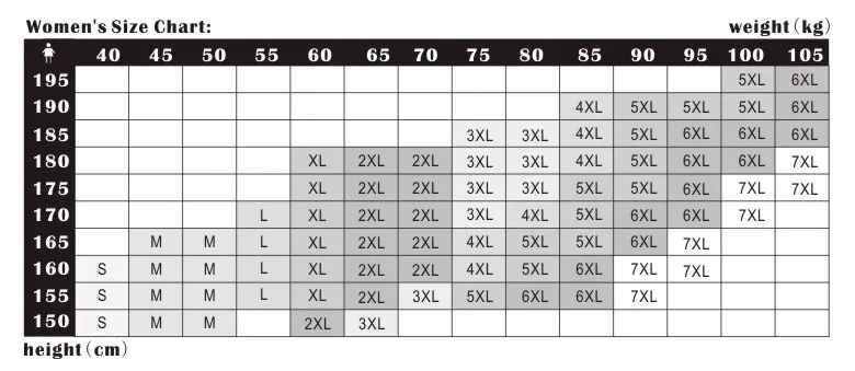 women size