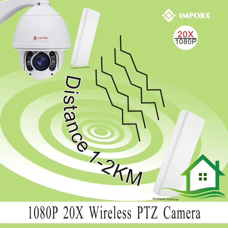 

Pan Tilt Zoom High Speed Dome Security PTZ Camera IP Outdoor with 20X Optical Zoom Color ip camera wifi