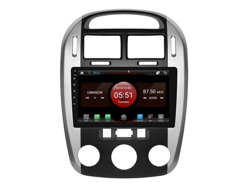 Flash Deal WITSON 9"FULL HD TOUCH SCREEN Android 9.0 Octa-Core Car GPS Multimedia Navigation for KIA CRERATO 2012 Car DVD Player 2