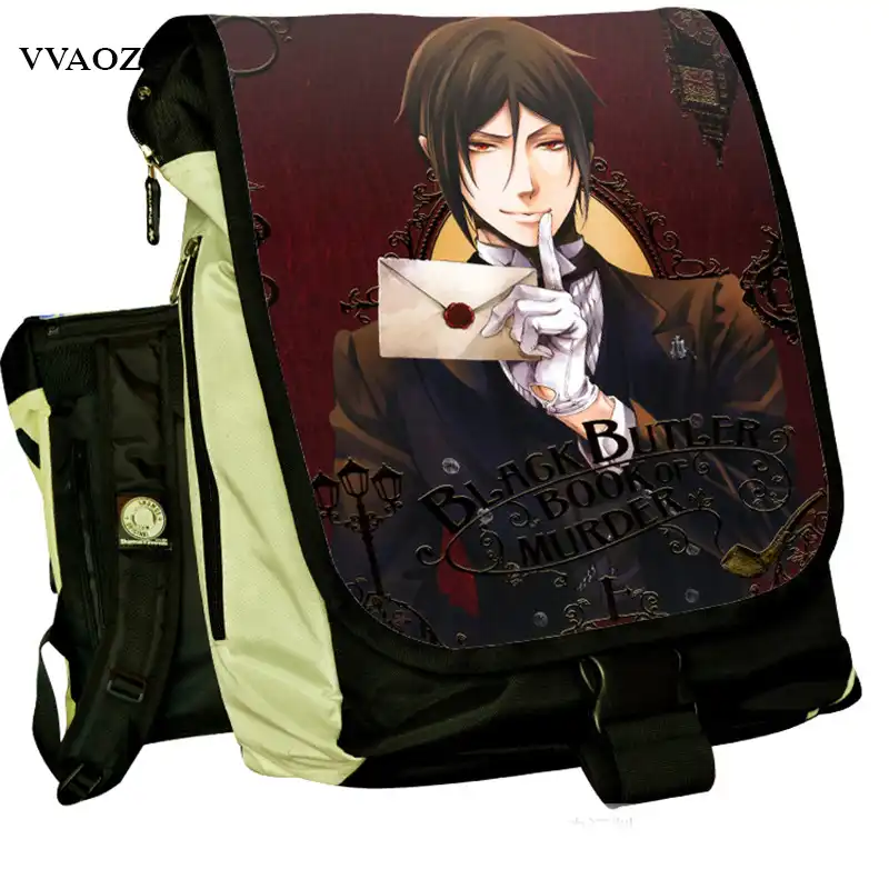 Anime Black Butler Backpack Kuroshitsuji Ciel Phantomhive